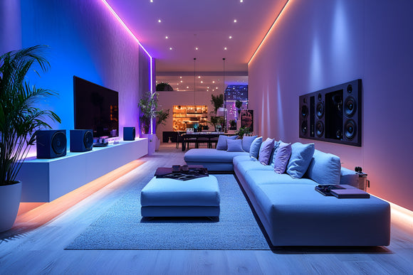 RGB+CCT LED Strip 24W/roll  785LM/roll  Remote control (20PCS)