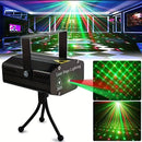 Starlight laser party light - Colorful starry sky projection effect, designed for parties and family gatherings, Christmas holiday atmosphere light | Party lighting expert | Holiday gift selection-1