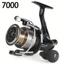 BILLINGS EK 7000 series, 5.2:1 gear ratio, maximum drag force 26LB, aluminum alloy metal line cup, spool reel, suitable for freshwater and seawater-1