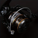 BILLINGS EK 7000 series, 5.2:1 gear ratio, maximum drag force 26LB, aluminum alloy metal line cup, spool reel, suitable for freshwater and seawater-3