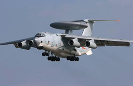 Christmas gift KJ2000 Airborne Early Warning Aircraft Building Blocks Set, 199 Pieces Military Model Kit for Kids Aged 6+ & Enthusiasts（KJ2000 early warning aircraft） - 0