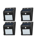 2Pack Solar Sensor Lights Outdoor with 30 LEDs – Wireless Waterproof Solar Motion Sensor Wall Lights for Fence, Patio, Deck, Yard & Garden, Motion Activated Auto On/Off(White)-8