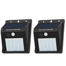 4Pack Solar Sensor Lights Outdoor with 30 LEDs – Wireless Waterproof Solar Motion Sensor Wall Lights for Fence, Patio, Deck, Yard & Garden, Motion Activated Auto On/Off(White)-8