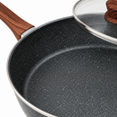 28cm PFOA Free Non-Stick Saute Pan with Lid, Marble-Effect Non-Stick Coating, Induction Compatible, Soft-Touch Handle, Dishwasher Safe-7