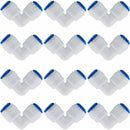 12 pcs RO Water Filter Accessories Nozzle Fitting 1/4 Inch 90 Degree Right Angle Fast Docking For Connecting Water Pipe-2