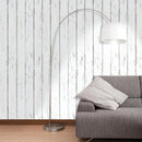 Self Adhesive Vinyl Wallpaper For Furniture Countertop Nordic white maple wood grain Pattern Decorative Sticker,0.45*6M-1