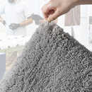 Ultra-soft and absorbent bathroom mat | 3.5cm thick, antibacterial and non-slip TPR material, machine washable, quick-drying, suitable for showers, bathtubs and entryways (Gray, 19.69*31.5in)-7