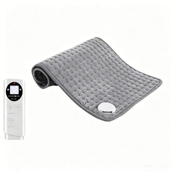 Portable Electric Heating Pad | Fast Heat Therapy Pad for Muscle Soreness & Body Ache, Adjustable Temperature Auto Shut Off Washable Warm Heating Mat for Home Pain Relief (20*100)