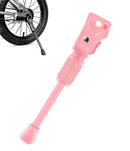 18 Inch - Bicycle Stand for Children's Bikes - MTB Kickstand - Single Bicycle Stand - Bicycle Accessories for Children - Bicycle Stand - Side Stand for Bicycles - Bicycle, E-Bike, City Bike & Mountain Bike - Pink - Easy to Install-1