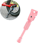 12 Inch - Bicycle Stand for Children's Bikes - MTB Kickstand - Single Bicycle Stand - Bicycle Accessories for Children - Bicycle Stand - Side Stand for Bicycles - Bicycle, E-Bike, City Bike & Mountain Bike - Pink - Easy to Install-1