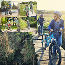 Kids' bike stand - 18" - bicycle stand - mountain bike stand - adjustable - easy to install - single-sided stand - kids' bike stand - black-2