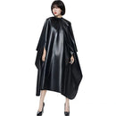 Professional Hair Chemical Hair Shawl Waterproof Bleach Proof Hair Color Dye Shawl, Cape Adjustable Neck Part for Adults and Youth (black)-1