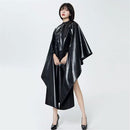 Professional Hair Chemical Hair Shawl Waterproof Bleach Proof Hair Color Dye Shawl, Cape Adjustable Neck Part for Adults and Youth (black)-2