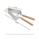 Cake Cutter, Stainless Steel Cake Knife and Server with Double Handle, Adjustable Cake Slicer for Cake Server, Pie Server,-5