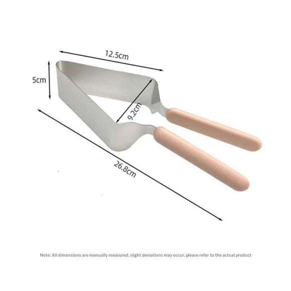 Cake Cutter, Stainless Steel Cake Knife and Server with Double Handle, Adjustable Cake Slicer for Cake Server, Pie Server,