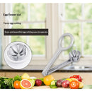 Best Utensils Stainless Steel Egg Slicer Wedger Cutter, Divides Hard Boiled Eggs Into 6 Equal Segments In One Action-4