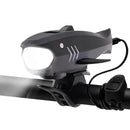 Bike Horn with Light,120dB Electric Bicycle Bell & Rechargeable Headlight, IPX4 Waterproof Kids Bike Accessories for Boys/Girls, Scooters-1