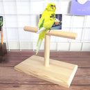 Small Bird Perch,Bird Play Stand,Portable Training Parrot Playstand, Bird Cage Toys for Cockatiels Conures Parakeet Finch Lovebirds-2