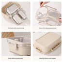 Stainless Steel Lunch Box, 3 Compartments Metal Bento Box for Kids Adults, Leak-Proof Lunch Box for School Office, Dishwasher Safe, BPA-Free-2