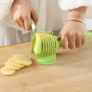 4Pcs  Multi-function Fruit Slicer Cutter Tool-Green-1