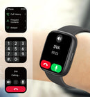 Apricot Unisex Health Monitoring Smart Watch with Call Function-6