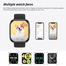 Apricot Unisex Health Monitoring Smart Watch with Call Function-10