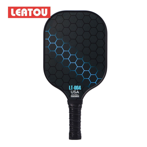 Blue Pickleball Set With 2 Paddles-4 Balls And Gray Carrying Bag
