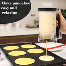 Cake Batter Dispenser Measuring Cup Baking Tool - black-6