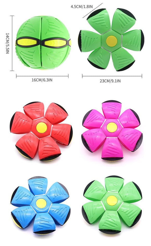 Frisbee Deformation Ball - blue + 6 Light Version×5