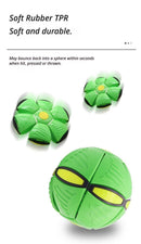 Frisbee Deformation Ball - green + No Light Version×5-5