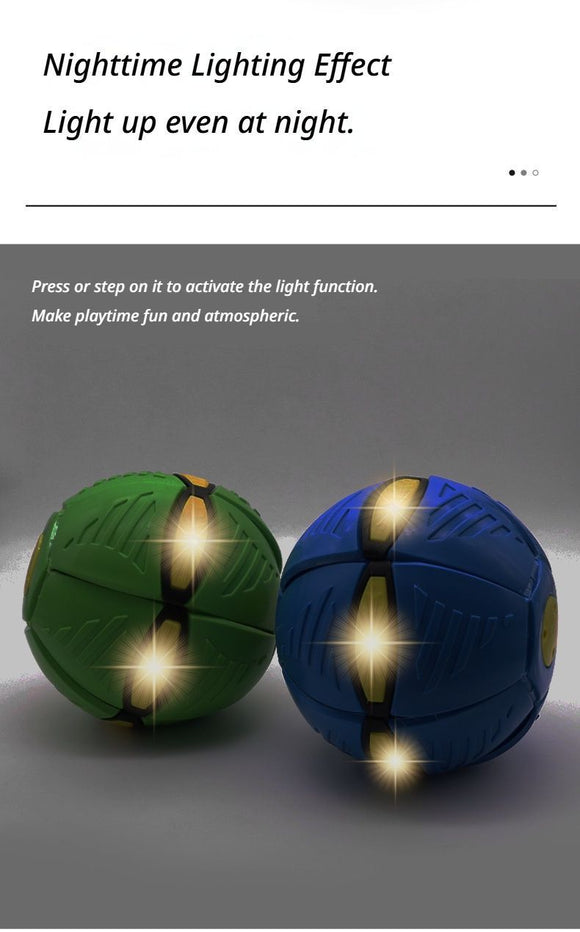 Frisbee Deformation Ball - Red + 6 Light Version×5