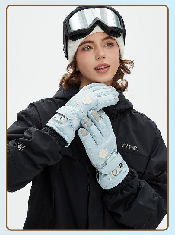 USB Heated Gloves for Outdoor Black