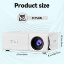 White M3S 1080P Mini Projector AU Plug Includes Manual-8