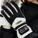 Windproof Water-Repellent Fleece-Lined Self-Heating Gloves Black-1