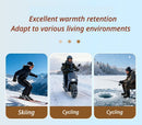 Winter Self-Heating Windproof Touchscreen Gloves-Blue Black-7