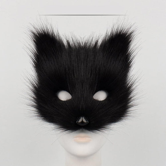 Furry Fox Costume Set for Cosplay - White