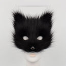 Furry Fox Costume Set for Cosplay - Reddish Brown and White-3