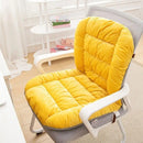 Winter Thick Fleece Seat & Back Cushion Set - 90cm Sofa Office Chair Warmer (PINK)-13