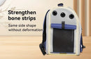 Cat Backpack Carrier - Lightweight, Foldable, Shape-Retaining Travel Bag for Cats and Small Dogs up to 8kg(Dark green)-8