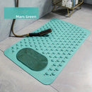 Anti-Slip Massage Shower Mat with Suction Cups Foot Spa Bathroom Mat(GREY)-5