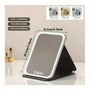 LED Makeup Mirror with Lights, 3 Color Modes Touch Control, Rechargeable Travel Vanity Mirror(BLACK)-6