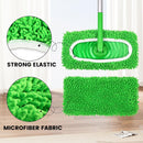 6Pcs Reusable Microfiber Mop Pads Compatible with Swiffer Sweeper Mop - Replacement Wet Mopping Pad Refills & Washable Dry Sweeping Cloths for Surface Hardwood Floor Cleaning-3