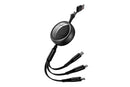 3 In 2 Retractable Multi Charging Cable Retracted USB C Cell Phone Charger-1