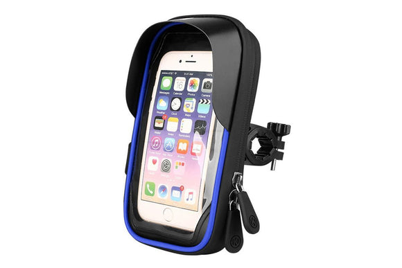 Bike Frame Bag Waterproof Bike Phone Mount Holder Bikes Accessories Gifts - Blue
