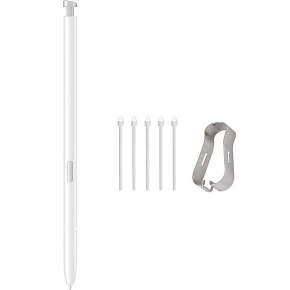 Replacement Galaxy S26 Ultra S Pen for Samsung Galaxy S26 Ultra with Replaceable Nib White