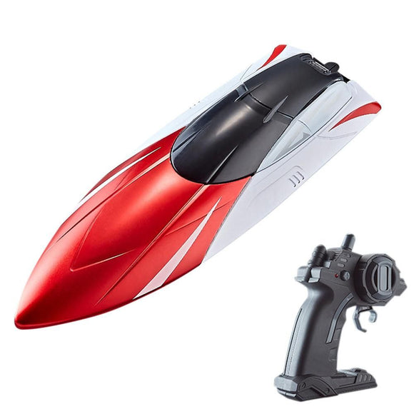 2.4GHz RC Speed Boat Toy - Remote Control Racing Yacht for Pools & Lakes Blue