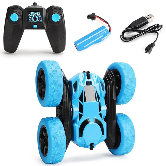 2.4GHz Remote Control Car Toy 4WD Rotating RC Car Toy Yellow