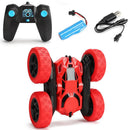 2.4GHz Remote Control Car Toy 4WD Rotating RC Car Toy Blue-5