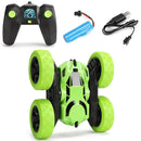 2.4GHz Remote Control Car Toy 4WD Rotating RC Car Toy Blue-6