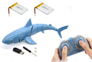 2.4G Remote Control Shark Toy RC Simulation Shark for Swimming Pool Blue-8
